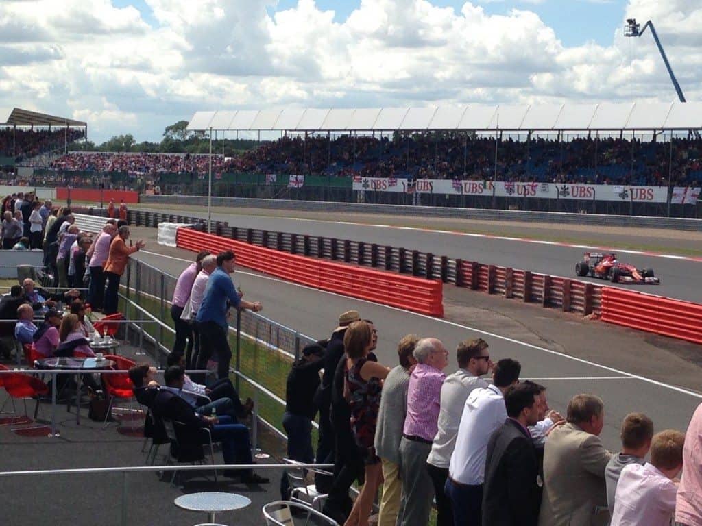 British Grand Prix Corporate Hospitality Team Tactics